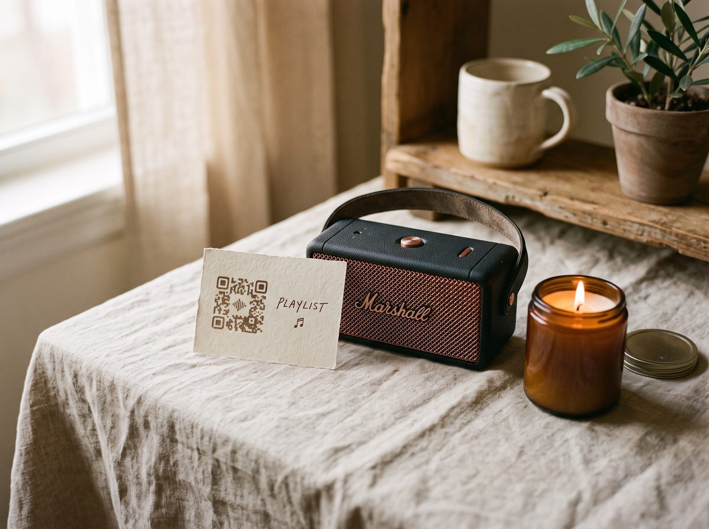 Playlist — The evening's sound, sequenced.